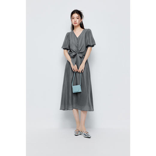 【特惠不退货】诗凡黎莱赛尔网纱半身裙2024夏新款女3F5240601-1 商品图1