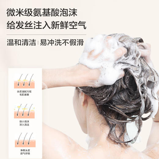 森之露 雪藻控油蓬松洗发露520ml   SZL-07 商品图5