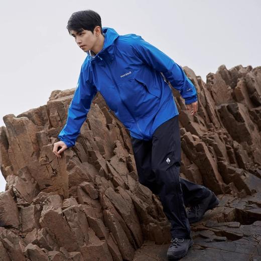 Montbell雨行者户外爬山防暴雨透气男女款欧若风冲锋衣冲锋裤1128661/128663 商品图2