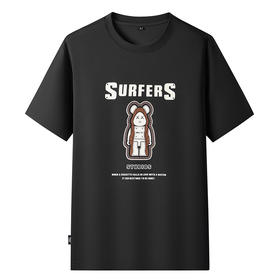 【棉质】【DKP】大依优型大码圆领短袖T恤轻奢休闲短袖男宽松T恤上衣胖子半袖