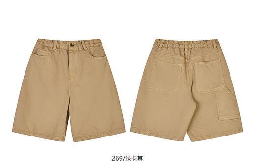 jnby  25年夏款  牛仔短裤   1P4E11000 商品图13