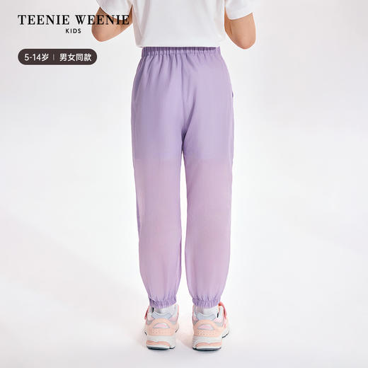 TeenieWeenie Kids小熊童装夏季男女童网纱拼接防晒长裤TKTC256484N 商品图3