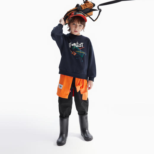 【MQD】童装儿童卫衣春秋季款男童圆领上衣印花长袖t恤宝宝内搭 商品图3