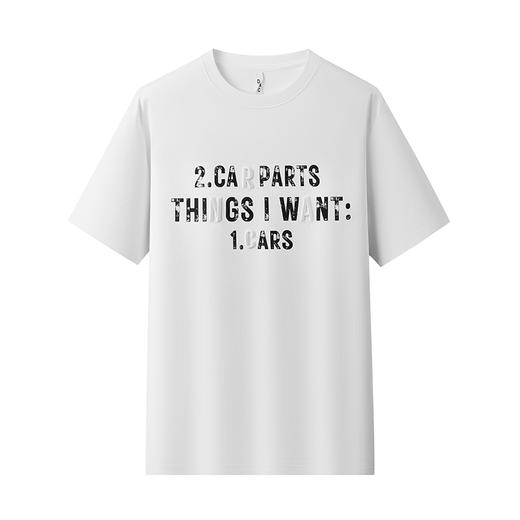 【精梳棉】【DX】大依优型大码短袖T恤圆领时尚潮流宽松潮牌加肥加大上衣男士半袖打底 商品图2