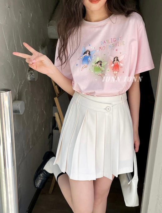 正品授权iunn iunn短袖韩国订单小众品牌棉T 商品图13