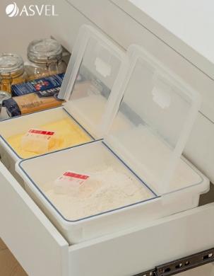 日本Asvel抽屉式米箱6KG 商品图1