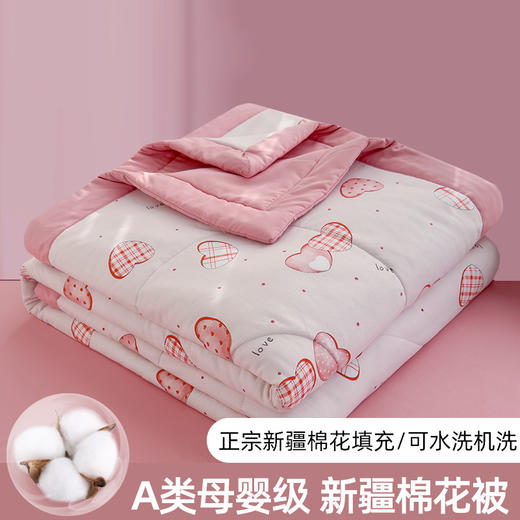 【对于家的期待 不止于想象~】南通家纺夏凉被 a类母婴级 2024新款小清新 水洗棉凉感薄夏被 空调被-QQ 商品图10
