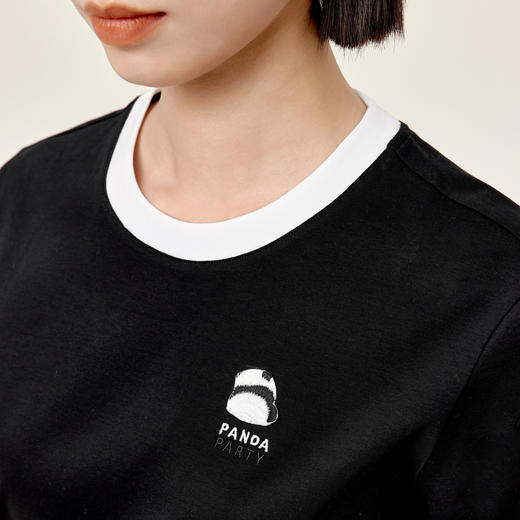 【商场同款】伊芙丽夏厚T恤1F4100481 商品图2