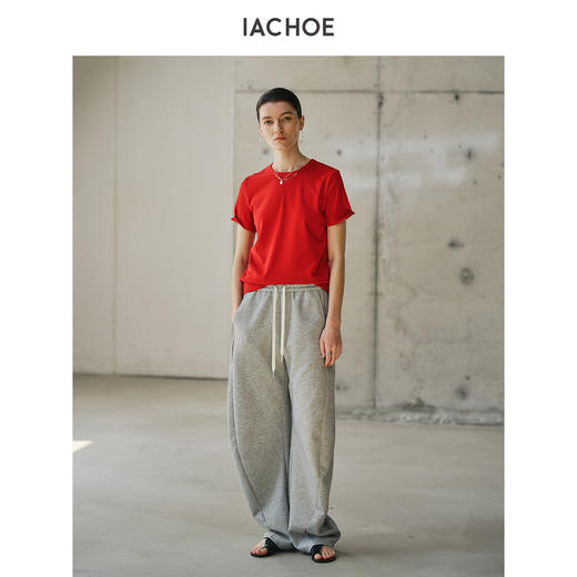 棉仓3621501016-IACHOE破缝T恤 商品图0
