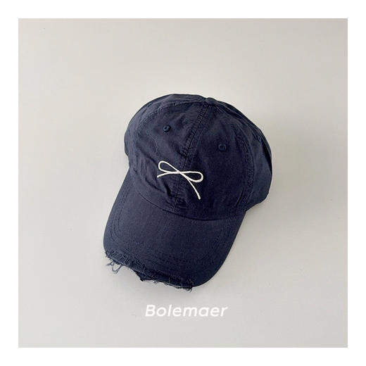 【YW】无忧购韩国ins蝴蝶结儿童棒球帽(截单后7天发货) 商品图7