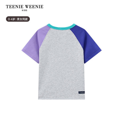 TeenieWeenie Kids小熊童装夏男女宝宝撞色吸湿速干凉感T恤T0RW256488H 商品图7