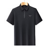 【DLS】大依优型大码拉链款短袖Polo衫翻领加肥加大男士大号弹力透气舒适夏季半袖 商品缩略图1