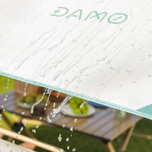 【出行好物丨大迈户外露营天幕】内涂银胶阻挡日晒，撑杆稳固耐用，露营更放心，防泼水材质，雨天也能从容应对，快速调节扣搭建更轻松，配备收纳包，折叠收纳很便利，轻松享受露营好时光 商品图4