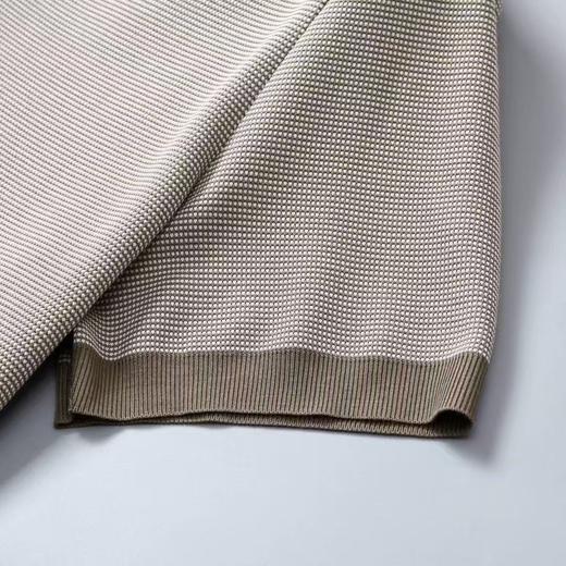 简约高端轻奢商务休闲翻领短袖亲肤舒适男士无纽扣polo衫   YH-BLC5050* 商品图5