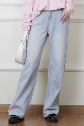 LNNNS 舒适百搭直筒牛仔裤 19828