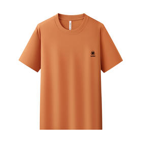 【精梳棉】【DX】大依优型大码短袖T恤圆领时尚潮流宽松潮牌加肥加大上衣男士半袖打底