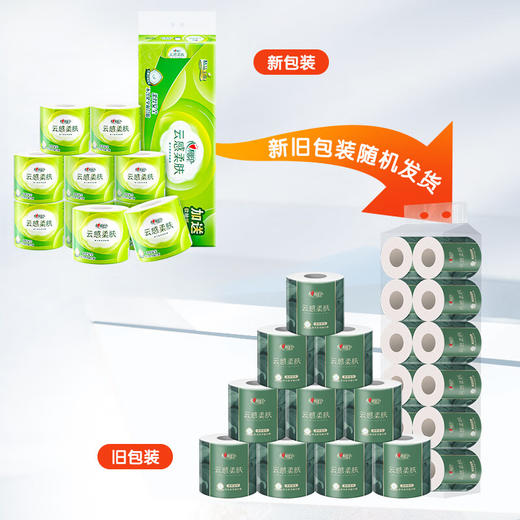 心相印BT5410（提装）云感系列150克10粒装四层立体压花卷筒卫生纸 商品图6