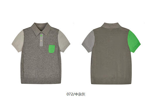 jnby  25年夏款  短袖套头针织衫  1P4312220 商品图11