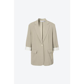 【商场同款】诗凡黎西装2023年夏新款职业感西服外套女3E4310281