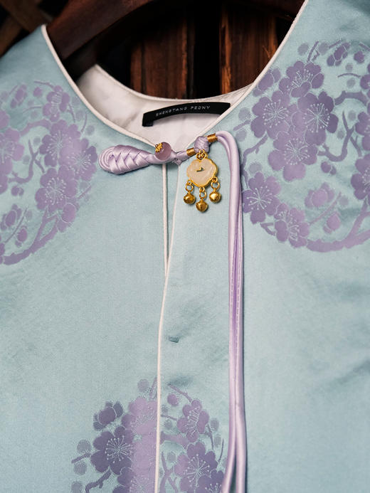 盛唐牡丹| 儿童系列|Kids 君子梅团花纹马甲 商品图7