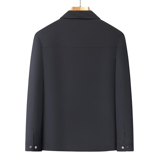 【DLS】大依优型大码翻领夹克外套加肥加大肥佬休闲上衣男士胖子 商品图3