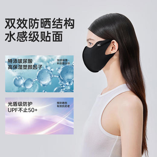 VVC玻尿酸润肤防晒口罩 商品图1