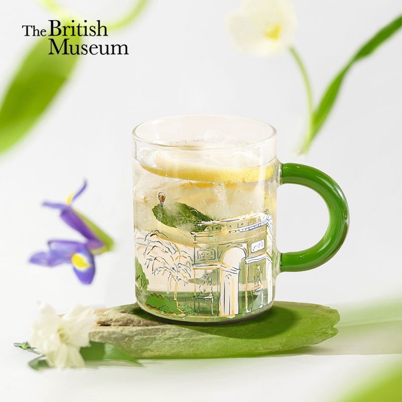 大英博物馆 城市系列 漫步巴黎把手 玻璃杯