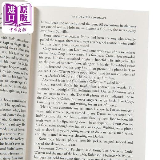 【中商原版】埃迪 弗林系列 第6部 恶魔的辩护人 The Devil Advocate 英文原版 Steve Cavanagh 惊悚流行小说 商品图2