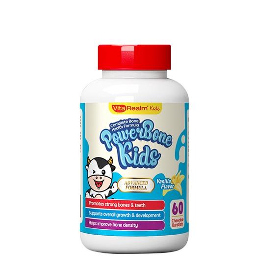 【保税】新加坡VitaRealm维乐原高钙宝儿童液体钙赖氨酸钙胶囊60粒 商品图0