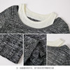 【商场同款】CNK5370 “ 时髦精假两件 ” 冰川灰针织衫 轻柔舒适，透气好穿 商品缩略图5
