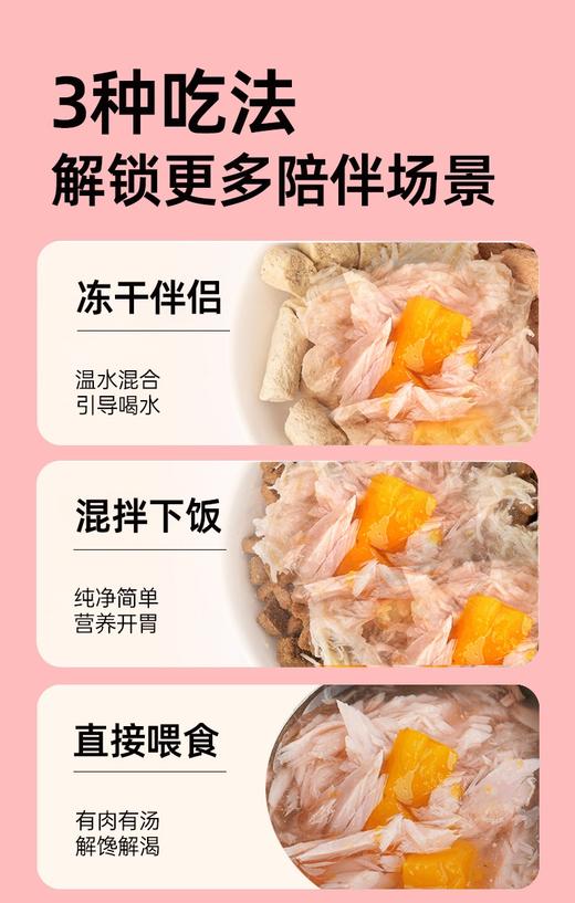 糗糗金枪鱼南瓜宠物零食罐 商品图3