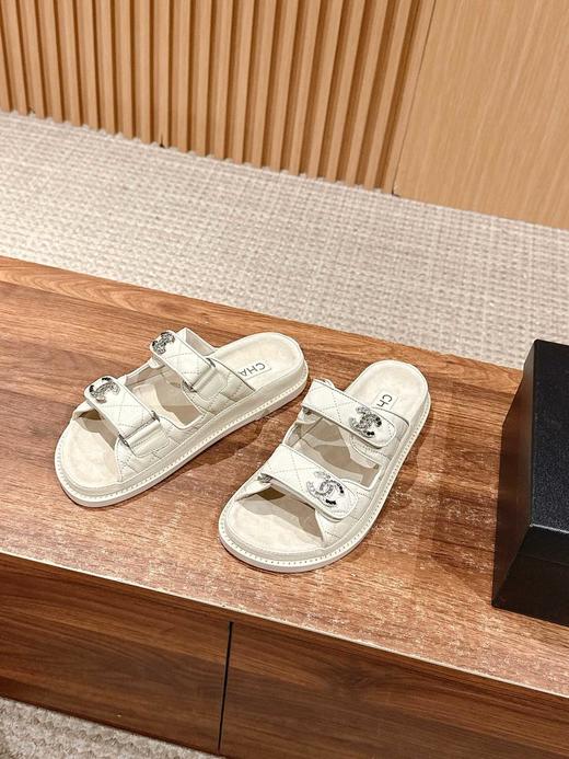 𝐂𝐇𝐀𝐍𝐄𝐋香奈儿新疆魔术贴沙滩凉拖（HC） 商品图2