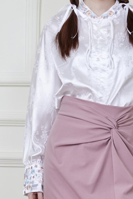 Le Malene 新中式国风提花衬衫 19911 商品图5