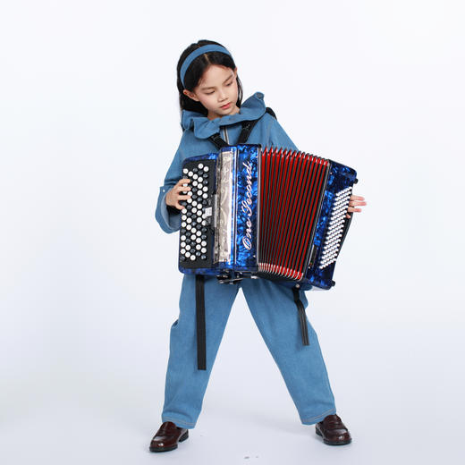 鹿谧 牛仔连体裤 商品图4