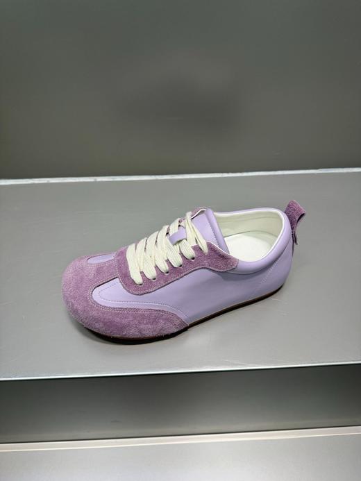 2025春季新品真皮拼色内增高德训鞋女运动休闲厚底阿甘鞋！ 商品图5