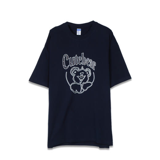 纪念日百货基础-2504男-3百搭休闲小熊情侣T恤162146740 商品图4