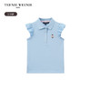 TeenieWeenie Kids小熊童装春夏女童可爱蕾丝飞袖Polo衫TKHA256345N 商品缩略图5