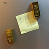 创意仿真金条金砖冰箱贴小金库小金块黄金条冰箱贴摆件 商品缩略图0