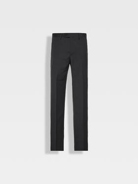 callisto茶金灰百分百羊毛西裤