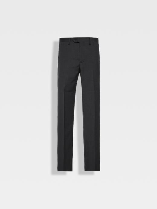 callisto茶金灰百分百羊毛西裤 商品图0