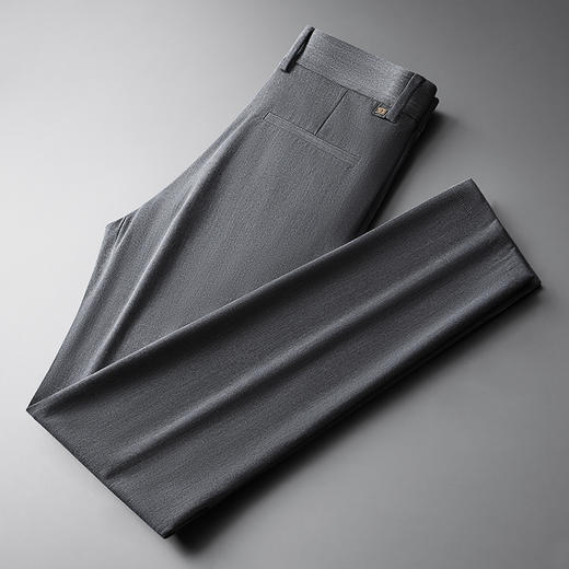 【莫代尔】【DDP】YKK拉链大依优型大码弹力商务休闲裤加肥加大裤子大号西裤长裤胖子 商品图3