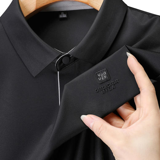 【DLS】大依优型大码短袖Polo衫翻领加肥加大男士大号弹力透气舒适夏季半袖 商品图1