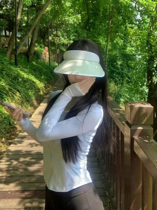 官网219！小野和zi同款UPF50原纱凉感连帽修身防晒衣女 防紫外线收腰修身轻薄凉皮外套 商品图3