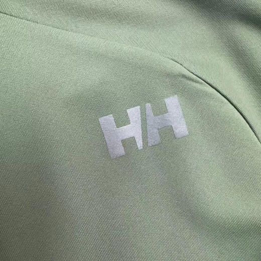 正品 HELLY HANSEN/HH 25夏新男日常休闲运动防晒速干凉感弹力短袖T恤, 黑色 绿色 M-XXL 商品图2