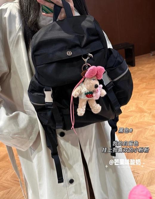 lululemon露露乐蒙Wunderlust抽绳卡扣闭合设计便捷收纳尼龙双肩包（MT） 商品图6