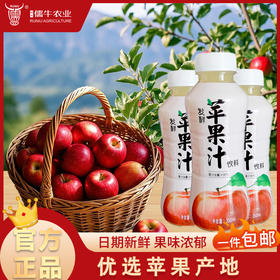 延水儒牛苹果汁350ml*15瓶