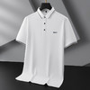 【DKP】大依优型大码Polo衫弹力翻领T恤轻奢休闲纯色短袖男宽松T恤上衣胖子 商品缩略图5