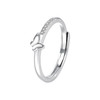 【遇蝶】s925纯银冷淡风蝴蝶戒指【YXS-K2190】 商品缩略图4