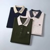 撞色男士休闲上衣夏季款短袖简约polo衫翻领商务休闲男装   YH-ZX3197* 商品缩略图1