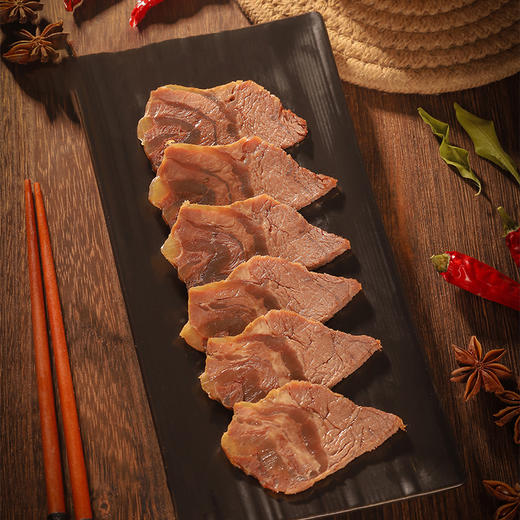 【酱牛腱肉】精选黄牛板腱部位、肉质醇香、片片带筋、无腥味、口感紧实筋道！【京东发货】 商品图1